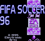 FIFA Soccer 96 Title Screen